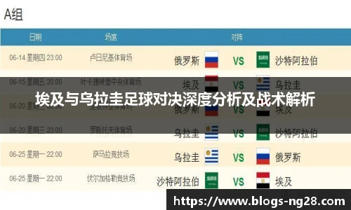 埃及与乌拉圭足球对决深度分析及战术解析